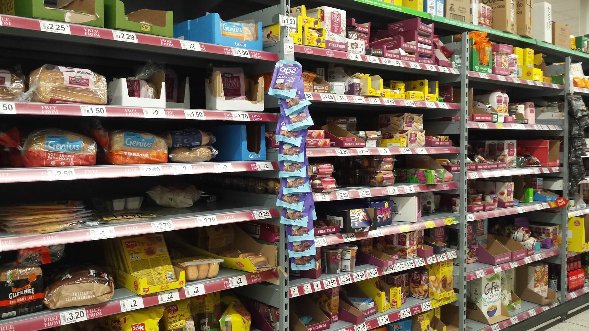 Asda shelves